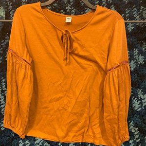 XS Burnt Orange Blouse